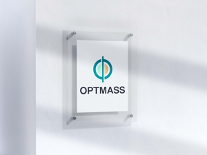Designer B ()さんの窓ガラスとして使用できる透明な太陽電池を開発する大学発技術ベンチャー　OPTMASS（株）のロゴへの提案