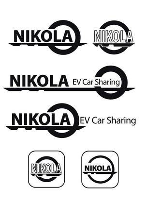 kino_EAさんの日本初のテスラEVカーシェアアプリのロゴへの提案