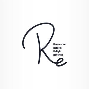 IROHA-designさんのリフォーム・リノベーション店舗「RE」のロゴへの提案