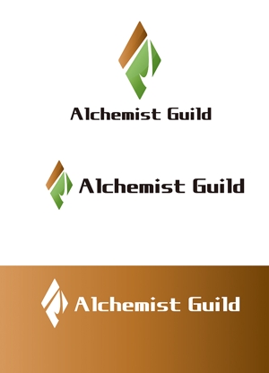 田中　威 (dd51)さんのゲーム系法人「Alchemist Guild」のロゴ制作への提案