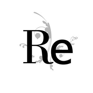 136 design (136D)さんのリフォーム・リノベーション店舗「RE」のロゴへの提案