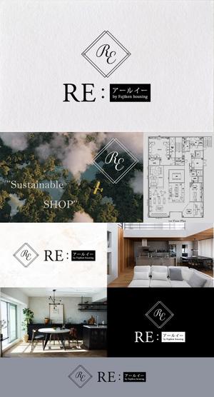 nakagami (nakagami3)さんのリフォーム・リノベーション店舗「RE」のロゴへの提案