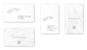 Mazdylr (Mazdylr)さんのフリーランス美容師　脱白髪染め専門美容師　脱白髪染めハイライト　名刺デザイン　への提案
