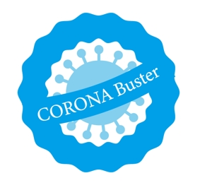 キャベツ ()さんのコロナPCRサービス「コロナ・バスター」のロゴ。への提案