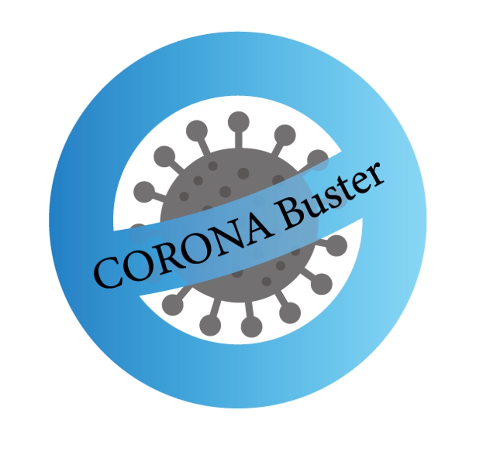 コロナPCRサービス「コロナ・バスター」のロゴ。