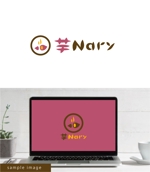 smoke-smoke (smoke-smoke)さんの焼き芋スイーツ専門店　「芋Nary」のロゴへの提案