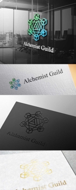 ST-Design (ST-Design)さんのゲーム系法人「Alchemist Guild」のロゴ制作への提案