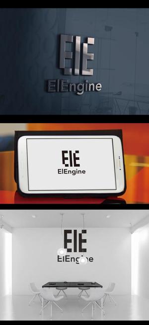  chopin（ショパン） (chopin1810liszt)さんのUIUX専門会社「ElEngine」のロゴ制作への提案