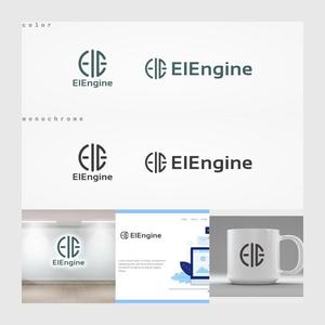 Yolozu (Yolozu)さんのUIUX専門会社「ElEngine」のロゴ制作への提案