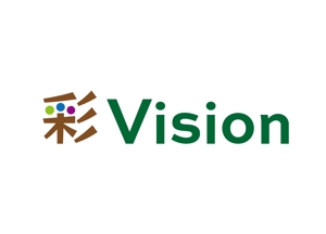 tora (tora_09)さんの高精細ディスプレイ「彩Vision」のロゴへの提案