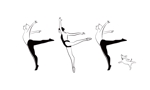 SONOKO (sonoko_design)さんの《振付師 》名刺用のバレエダンサーのイラストへの提案