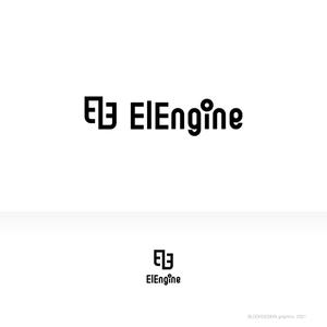 ブロックデザイン (blockdesign)さんのUIUX専門会社「ElEngine」のロゴ制作への提案