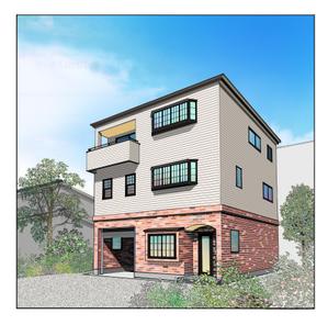 ki-mi  (ki2116)さんの中古3階建て外観デザイン依頼への提案