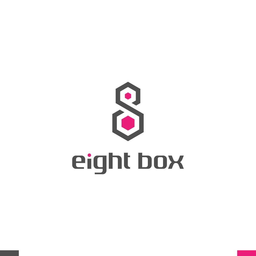 コンテナハウス「eight box / 8 box」のロゴ