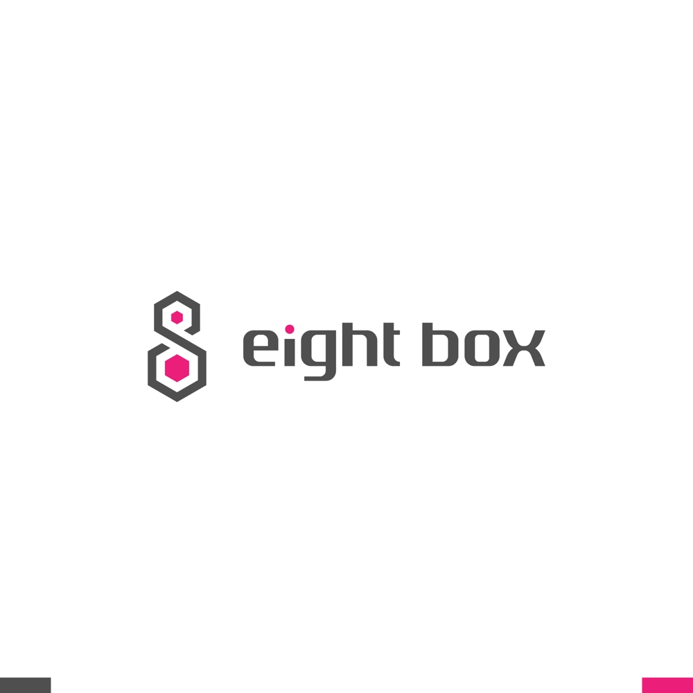コンテナハウス「eight box / 8 box」のロゴ