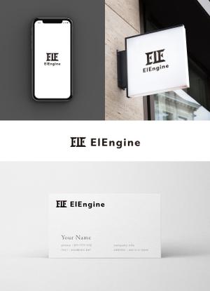 holy245 (holy245)さんのUIUX専門会社「ElEngine」のロゴ制作への提案