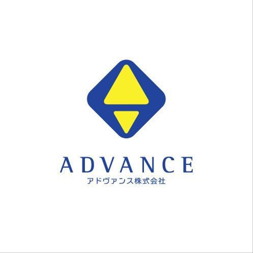 「アドヴァンス株式会社」のロゴ作成