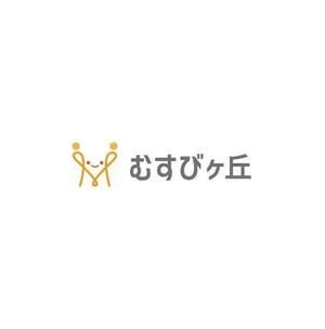 ヘッドディップ (headdip7)さんの児童発達支援施設「むすびヶ丘」のロゴへの提案