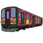 ひじきみかん (miyanoo)さんのありそうでない電車のイラストを描いてくださいへの提案