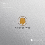 doremi (doremidesign)さんの女性向けWEBサイト制作・WEB集客コンサルティング「KirakuniWeb」のロゴへの提案