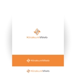 KOHana_DESIGN (diesel27)さんの女性向けWEBサイト制作・WEB集客コンサルティング「KirakuniWeb」のロゴへの提案