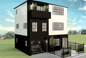 May.K (May_K)さんの中古3階建て外観デザイン依頼への提案