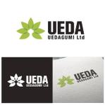 Visualogue Design (Visualogue_Design)さんの土木建設業　株式会社上田組「UEDAGUMI」のロゴへの提案