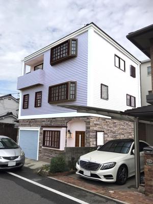 HI (hirokiey)さんの中古3階建て外観デザイン依頼への提案