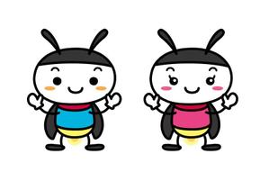 栗山　薫 (kuri_pulsar)さんの新潟県下水道公社の「ホタル」のキャラクターデザイン（リメイク）への提案