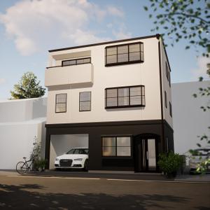 奈良みかん (keisawagu)さんの中古3階建て外観デザイン依頼への提案