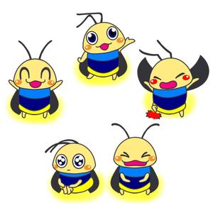 しみしみ (itimatu5label)さんの新潟県下水道公社の「ホタル」のキャラクターデザイン（リメイク）への提案