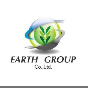 coco design (tomotin)さんの「アース・グループ株式会社（EARTH・GROUP Co.,Ltd.)」のロゴ作成への提案