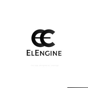 Ü design (ue_taro)さんのUIUX専門会社「ElEngine」のロゴ制作への提案