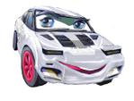na2200 (na2200)さんのピクサー「カーズ」がイメージの自動車キャラクターへの提案