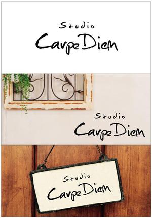 super-star (super-star)さんのフォトスタジオ「Studio CarpeDiem」のロゴへの提案