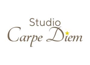 tora (tora_09)さんのフォトスタジオ「Studio CarpeDiem」のロゴへの提案