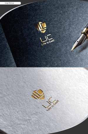 ldz530607さんのラグジュアリーブランド「LIC」のロゴ制作への提案