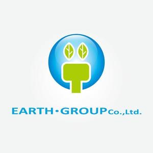 kurioさんの「アース・グループ株式会社（EARTH・GROUP Co.,Ltd.)」のロゴ作成への提案