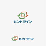 atomgra (atomgra)さんのオンライン個別自習室「ヒントライン」のロゴへの提案