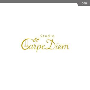 neomasu (neomasu)さんのフォトスタジオ「Studio CarpeDiem」のロゴへの提案