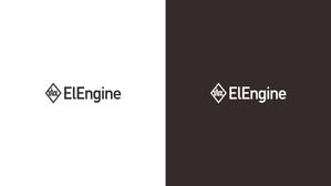UCCHI_P38 (UCCHI_P38)さんのUIUX専門会社「ElEngine」のロゴ制作への提案