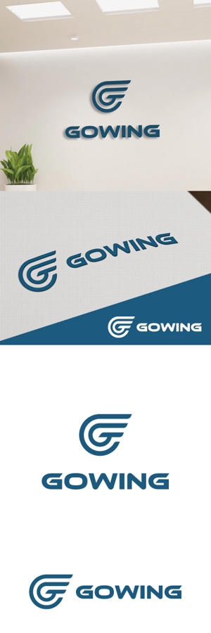 cozzy (cozzy)さんの株式会社【GOWING】ロゴ制作依頼への提案