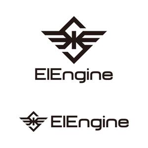 tsujimo (tsujimo)さんのUIUX専門会社「ElEngine」のロゴ制作への提案