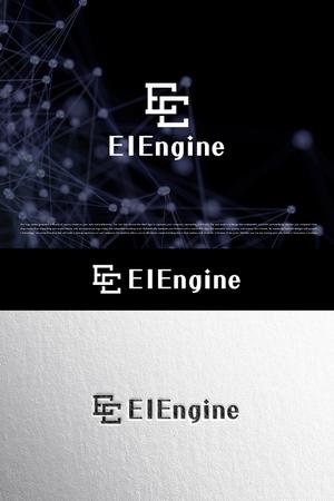 YOO GRAPH (fujiseyoo)さんのUIUX専門会社「ElEngine」のロゴ制作への提案