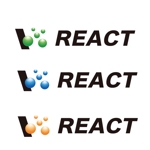 BEAR'S DESIGN (it-bear)さんの「REACT」のロゴ作成への提案