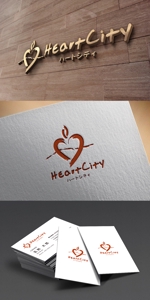 TYPOGRAPHIA (Typograph)さんの株式会社Heart Cityのロゴ作成への提案