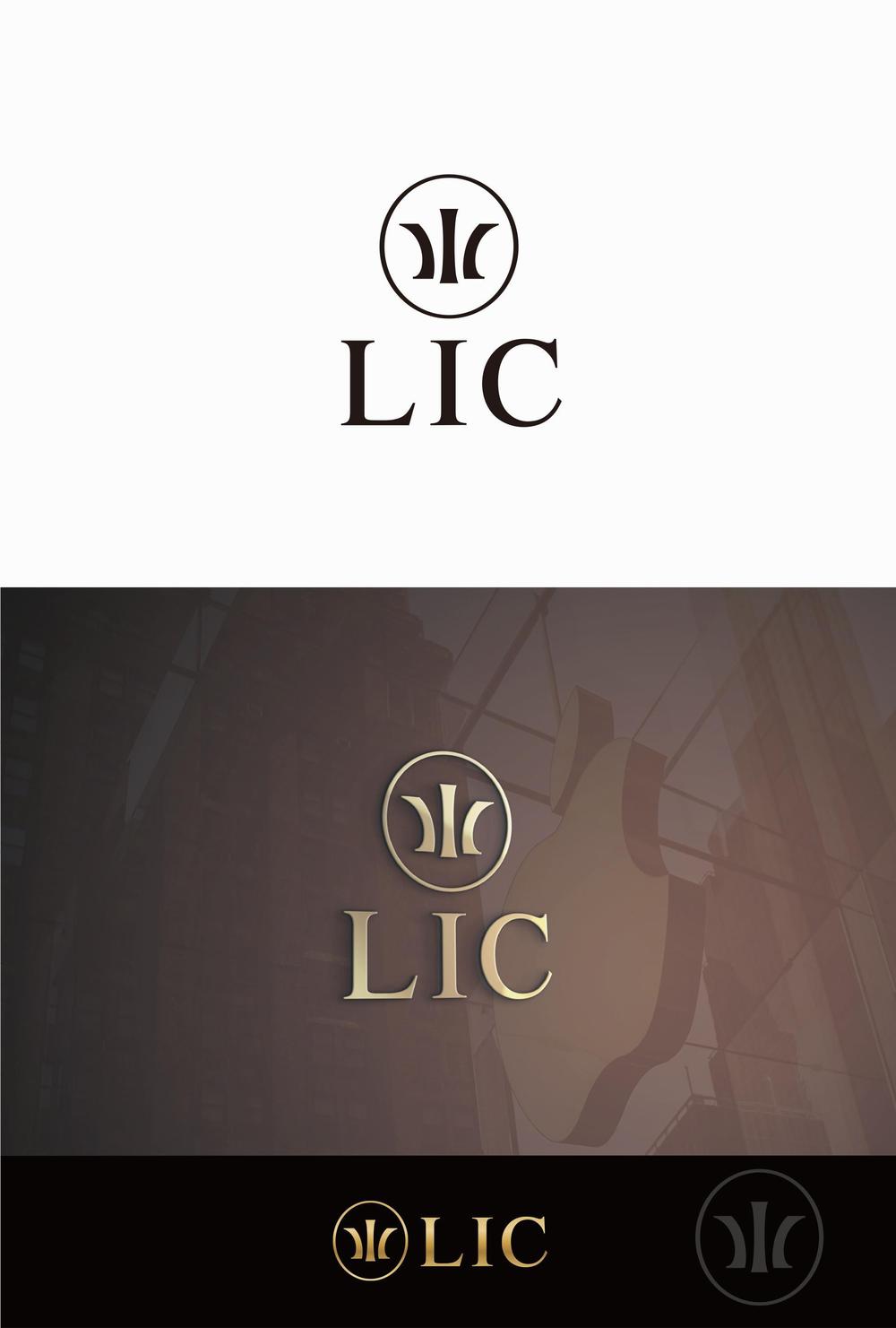 ラグジュアリーブランド「LIC」のロゴ制作