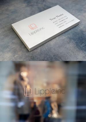 holy245 (holy245)さんの美容室 本部　「Lipple.inc」のロゴへの提案