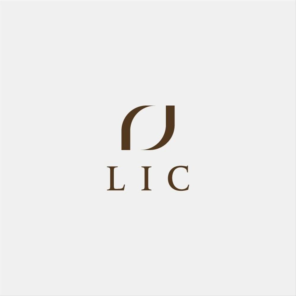 ラグジュアリーブランド「LIC」のロゴ制作