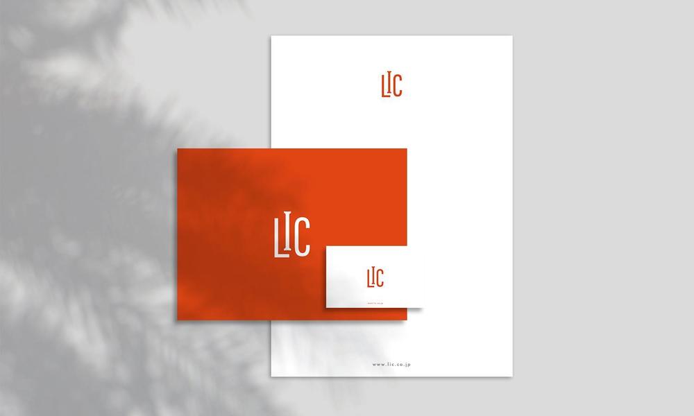 ラグジュアリーブランド「LIC」のロゴ制作